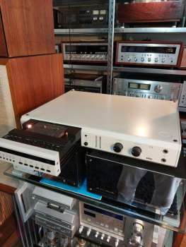 Preview: BRAUN C 3 Tapedeck in lichtgrau Dolby B+C